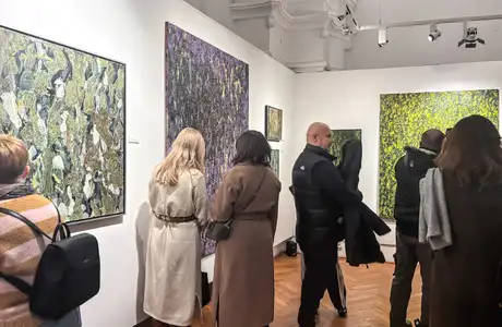 Wernisaż wystawy DNO LASU w BWA w Rzeszowie / fot. RESinet.pl