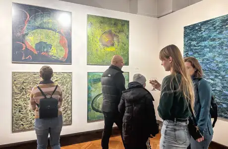 Wernisaż wystawy DNO LASU w BWA w Rzeszowie / fot. RESinet.pl