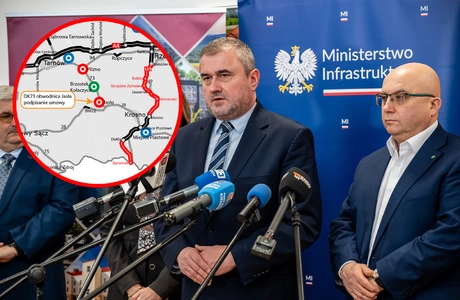 Rusza budowa obwodnicy Jasła. Podpisano umowę z wykonawcą fot. GDDKiA 