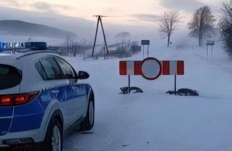 Uwaga kierowcy! Zamknięty 10-kilometrowy odcinek DW 933 do odwołania fot. Podkarpacka Policja 