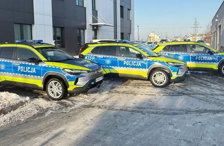 Nowe pojazdy dla rzeszowskiej Policji / fot. KMP w Rzeszowie