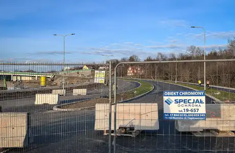 Ostatnie prace na budowie Wisłokostrady (grudzień 2025) - fot. ViC / RESinet.pl