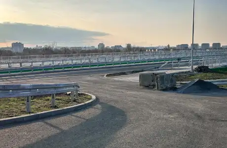 Ostatnie prace na budowie Wisłokostrady (grudzień 2025) - fot. ViC / RESinet.pl