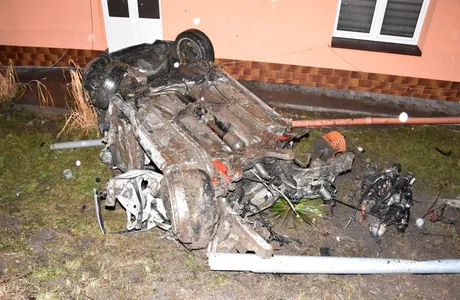 Policyjny pościg za młodym kierowcą. Miał 200 km/h na liczniku, ponad 1,3 promila i był pod wpływem narkotyków fot. KPP w Jarosławiu 