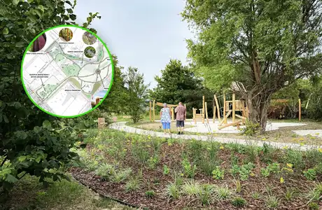 Jest koncepcja rozbudowy zielonej Arkadii na osiedlu Drabinianka Zielona Arkadia na osiedlu Drabinianka w Rzeszowie - etap I, fot. ViC / RESinet.pl 