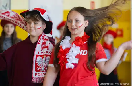 Odnowiona hala sportowa w SP 16 w Rzeszowie, fot. Grzegorz Bukała / UM Rzeszowa