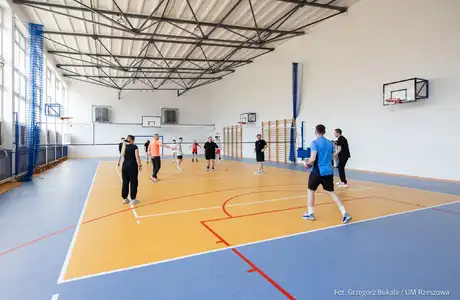 Odnowiona hala sportowa w SP 16 w Rzeszowie, fot. Grzegorz Bukała / UM Rzeszowa