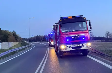 Kolzja 5 samochodów na obwodnicy Mielca / fot. KPP w Mielcu