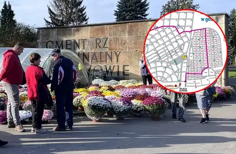 Bezpłatne przejazdy meleksem po cmentarzu Wilkowyja. Sprawdź najbliższe terminy Cmentarz Wikolwyja w Rzeszowie / fot. Archiwum RESinet.pl 