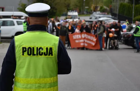 Marsz Godności przejdzie ulicami Jarosławia. Będą utrudnienia w ruchu fot. KPP Jarosław 