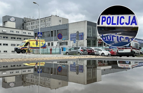Twierdził, że w szpitalu na „górce” jest bomba. 15-latkiem zajmie się sąd rodzinny fot. RESinet.pl / KMP w Rzeszowie 