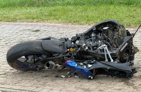 Tragiczny wypadek na DK28 w Leszczawie Dolnej Wypadek na DK28 w Leszczawie Dolnej / fot. KMP w Przemyślu 