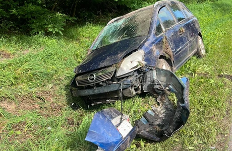 Tragiczny wypadek w Jeżowem. Nie żyje 46-letni rowerzysta Wypadek w Jeżowem, fot. KPP w Nisku 
