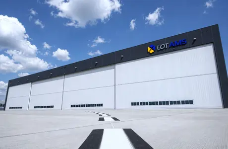 Nowa baza hangarowa LOTAMS w Jasionce / fot. Materiały prasowe