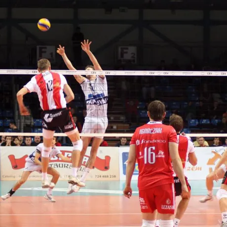 mecz Asseco Resovia - Kaposvari Roplabda - Hala Podpromie - Rzeszów - 17.11.2010 - fot 45