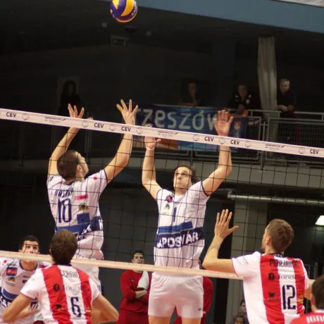 mecz Asseco Resovia - Kaposvari Roplabda - Hala Podpromie - Rzeszów - 17.11.2010 - fot 20