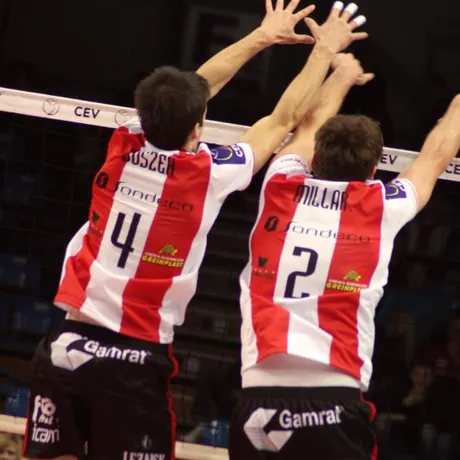 mecz Asseco Resovia - Kaposvari Roplabda - Hala Podpromie - Rzeszów - 17.11.2010 - fot 2