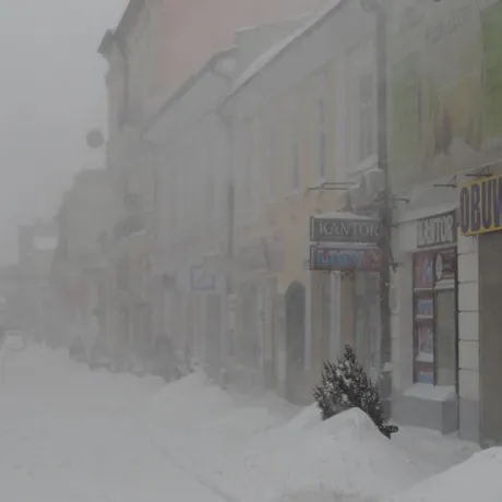 Śnieżyca w Rzeszowie - fot 4