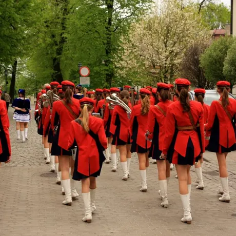  Pochód wojsk husarskich hetmana Hieronima Augustyna Lubomirskiego w Rzeszowie - fot 1