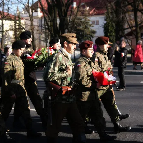  Odsłonięcie i poświecenie pomnika płk. Łukasza Cieplińskiego, - fot 50