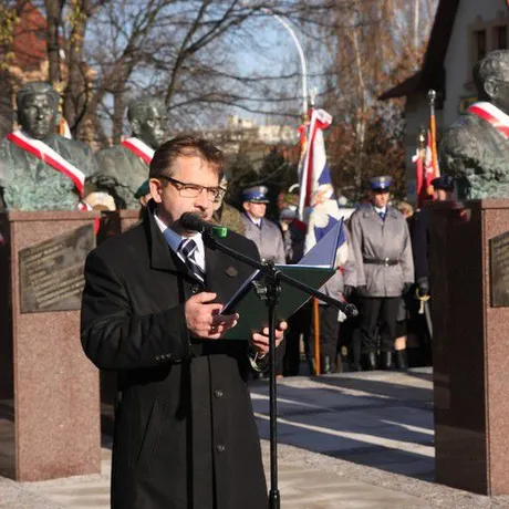  Odsłonięcie i poświecenie pomnika płk. Łukasza Cieplińskiego, - fot 41