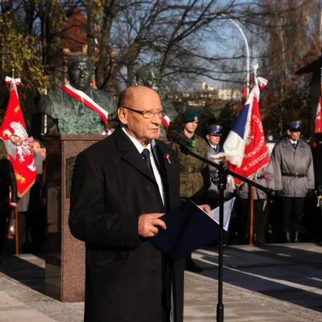  Odsłonięcie i poświecenie pomnika płk. Łukasza Cieplińskiego, - fot 37
