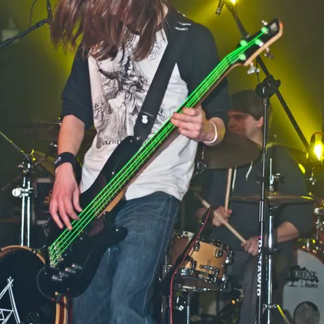 Koncert Black Dust, Rosarian, Kruk - klub Pod Palmą - Rzeszów - 14.03.2014 - fot 29