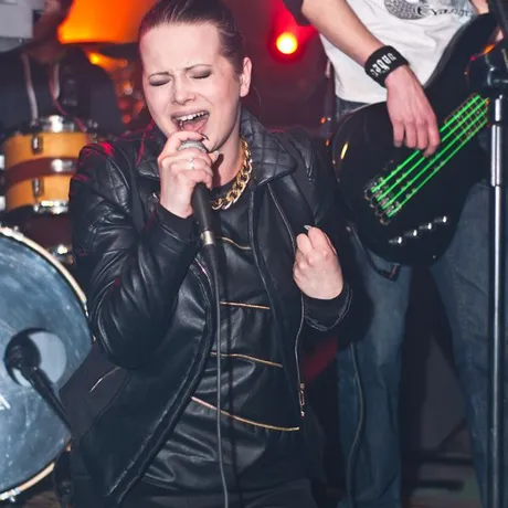 Koncert Black Dust, Rosarian, Kruk - klub Pod Palmą - Rzeszów - 14.03.2014 - fot 27