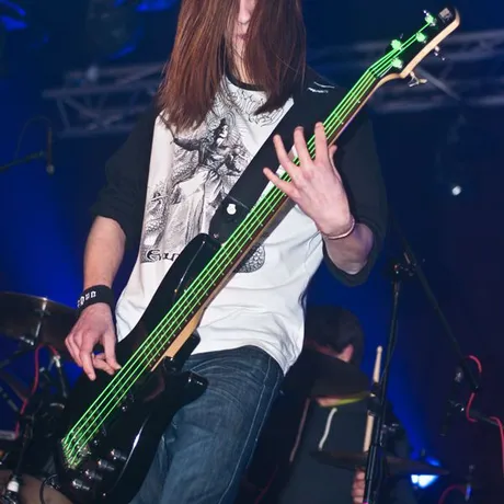 Koncert Black Dust, Rosarian, Kruk - klub Pod Palmą - Rzeszów - 14.03.2014 - fot 21