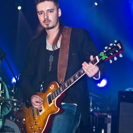 Koncert Black Dust, Rosarian, Kruk - klub Pod Palmą - Rzeszów - 14.03.2014 - fot 20