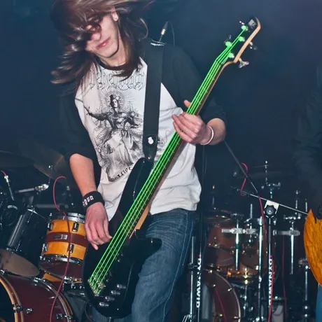 Koncert Black Dust, Rosarian, Kruk - klub Pod Palmą - Rzeszów - 14.03.2014 - fot 14