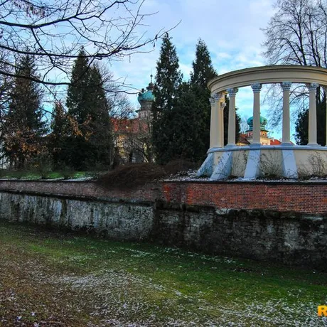 Park zamkowy w Łańcucie - styczeń 2015 - fot 3