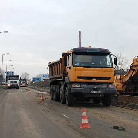 Roboty drogowe na ul. Rzecha - 28.01.2015 - fot 3