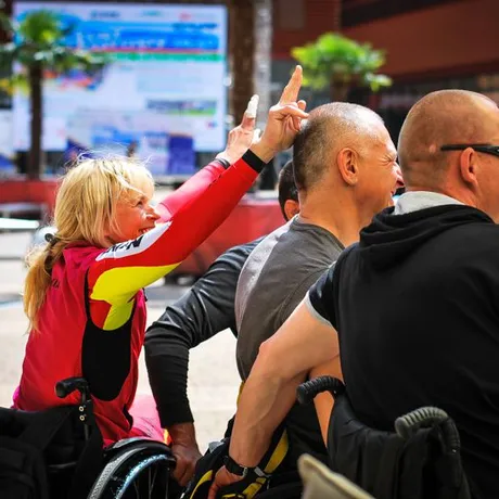 European Handbike Circuit. Wyścig kolarski - fot 14