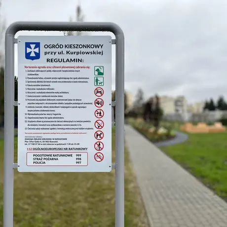 Ogród kieszonkowy przy ul. Kurpiowskiej - fot 3