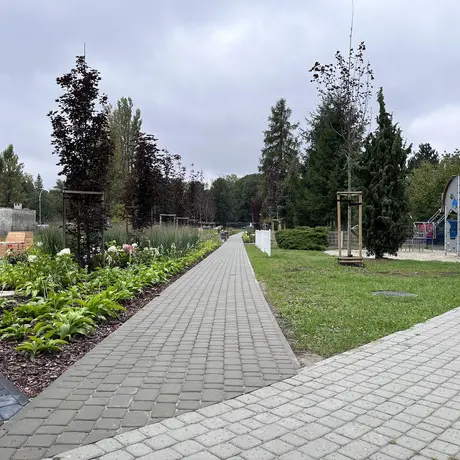 Ogród kieszonkowy przy ul. Kurpiowskiej - fot 15