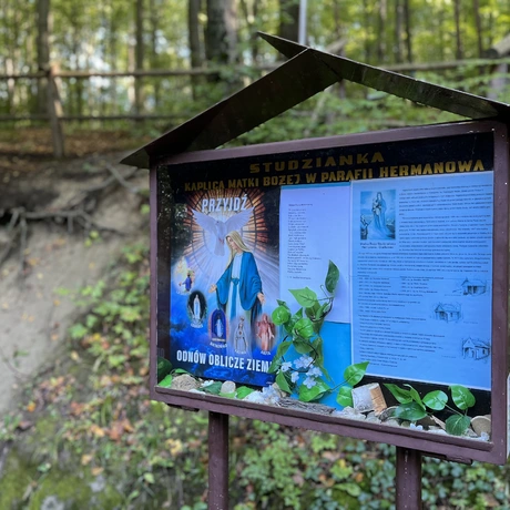Cudowne źródełko "Studzianka" w Przylasku w Hermanowej - fot 19