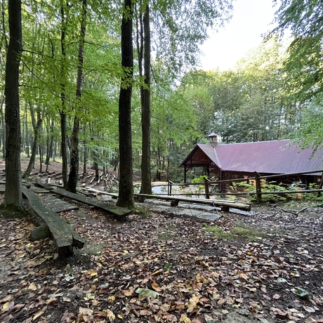Cudowne źródełko "Studzianka" w Przylasku w Hermanowej - fot 9