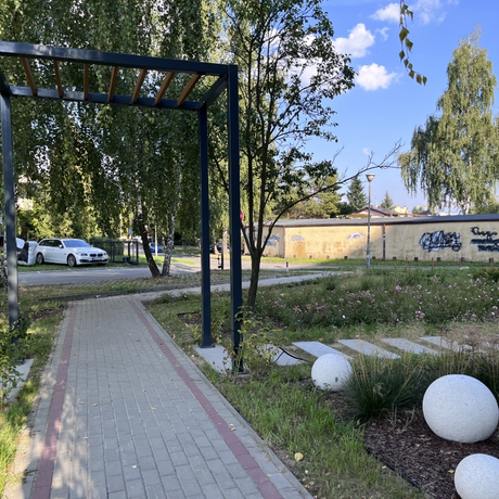 Ogród kieszonkowy na osiedlu Króla Stanisława Augusta - fot 5