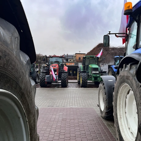 Protest rolników przed Urzędem Wojewódzkim w Rzeszowie - fot 5