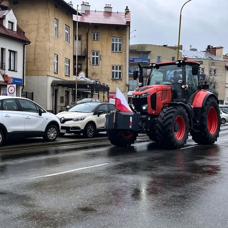 Protest rolników przed Urzędem Wojewódzkim w Rzeszowie - fot 2