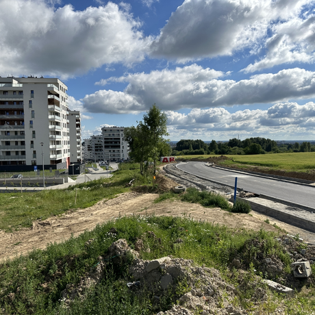 Rzeszów - Budowa dróg łączących ul. Wołyńską z ul. Potokową – Etap I (czerwiec 2024) - fot 3