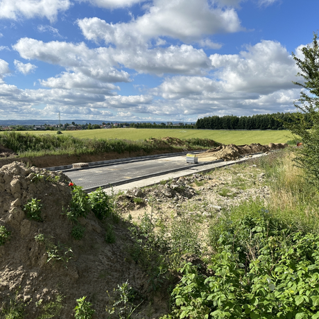 Rzeszów - Budowa dróg łączących ul. Wołyńską z ul. Potokową – Etap I (czerwiec 2024) - fot 2