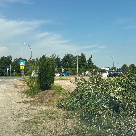 Rzeszów - Pierwsze prace na budowie drogi, która połączy ulice Krzyżanowskiego i Wieniawskiego [lipiec 2024] - fot 11