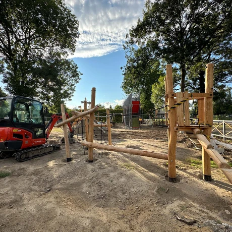 Rzeszów - Budowa strefy wypoczynku i rekreacji na osiedlu Staromieście [lipiec 2024] - fot 16