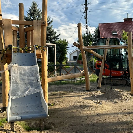 Rzeszów - Budowa strefy wypoczynku i rekreacji na osiedlu Staromieście [lipiec 2024] - fot 6