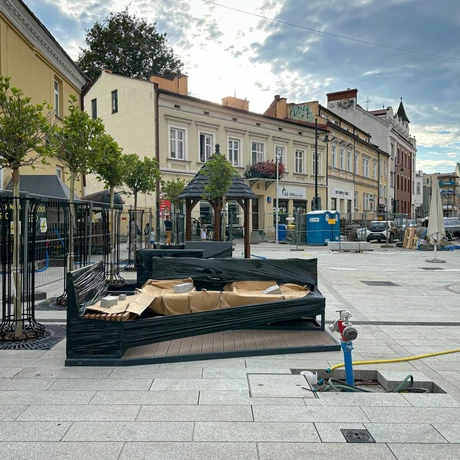 Rzeszów - Przebudowa ul. Grunwaldzkiej w Rzeszowie [Sierpień 2024] - fot 30