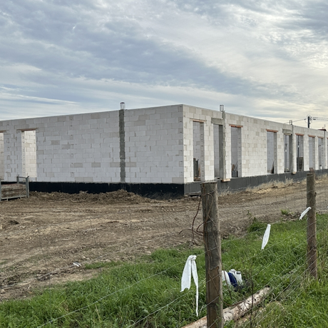 Rzeszów - Budowa żłobka przy ul. Jachowicza na osiedlu Drabinianka [Sierpień 2024] - fot 1