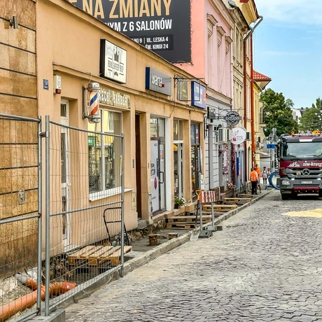 Rzeszów - Przebudowa chodnika przy ul. Matejki i Słowackiego - fot 7