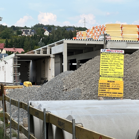 Rzeszów - Budowa sklepu LIDL przy al. Sikorskiego - fot 1